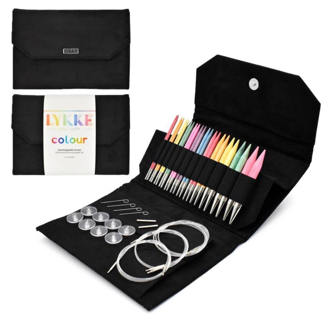 Lykke 5” (13cm) Interchangeable Circular Knitting Needle Sets