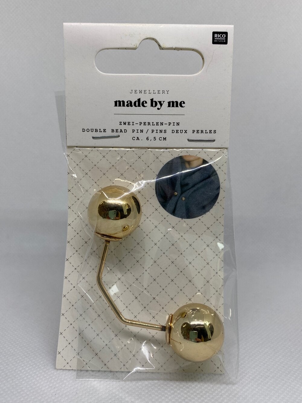 Rico Double Bead Pin