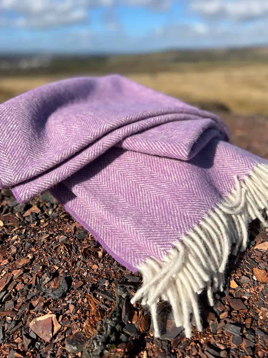 Pure sheep wool blanket 2025